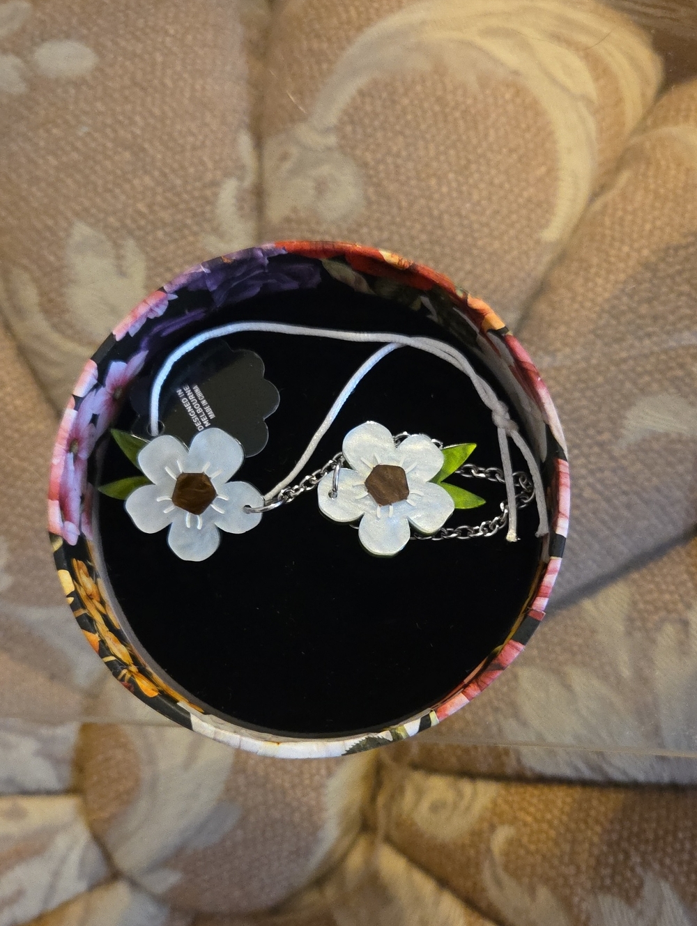 Erstwilder Floral  Flower Cardigan Clip Brooches
